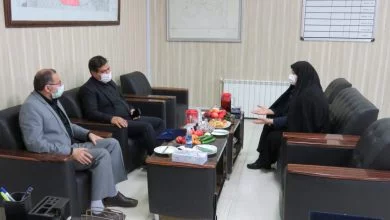 دیدار دادستان و رئیس دادگستری ملارد با بخشدار مرکزی