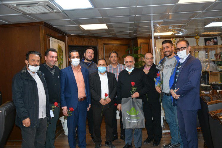 دیدار اعضای شورای اسلامی کار شهرداری با کولیوند شهردار ملارد
