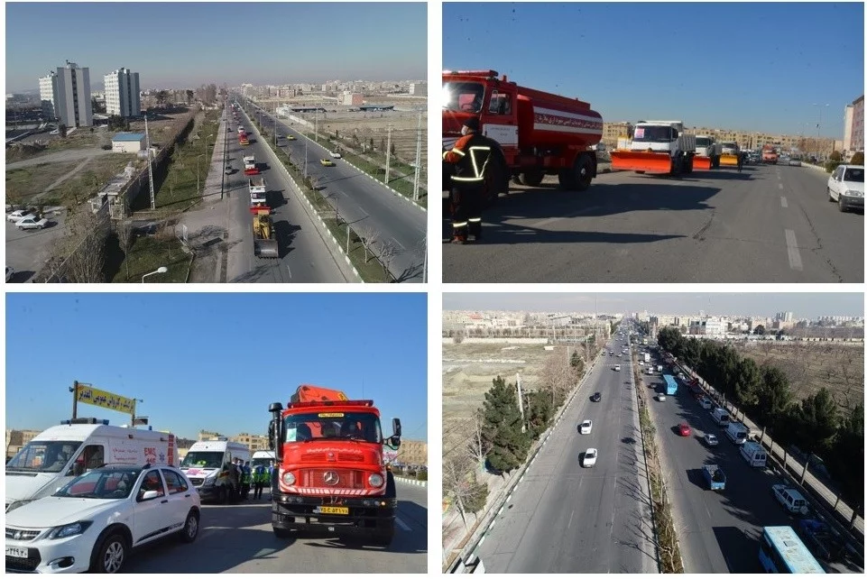 شهروندان ملاردی به هنگام بارش برف دغدغه تردد نداشته باشند