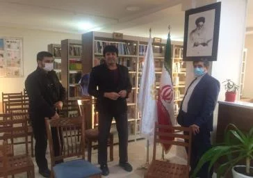 بازدید واحد بازرسی شهرداری صفادشت از کتابخانه شهرک مهر