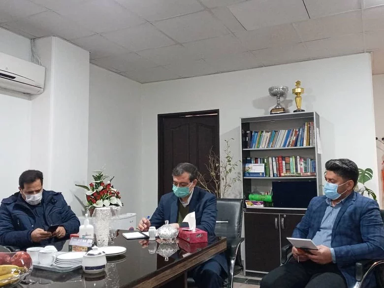 بازدید نماینده مجلس شورای اسلامی از ستاد اداره بهزیستی شهرستان ملارد