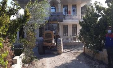 تخریب 60 ویلای میلیاردی غیر مجاز در ملارد