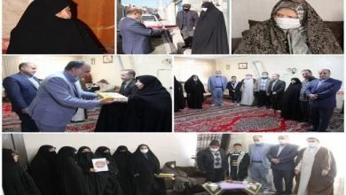 تکریم از مادران شهدای شهر صفادشت