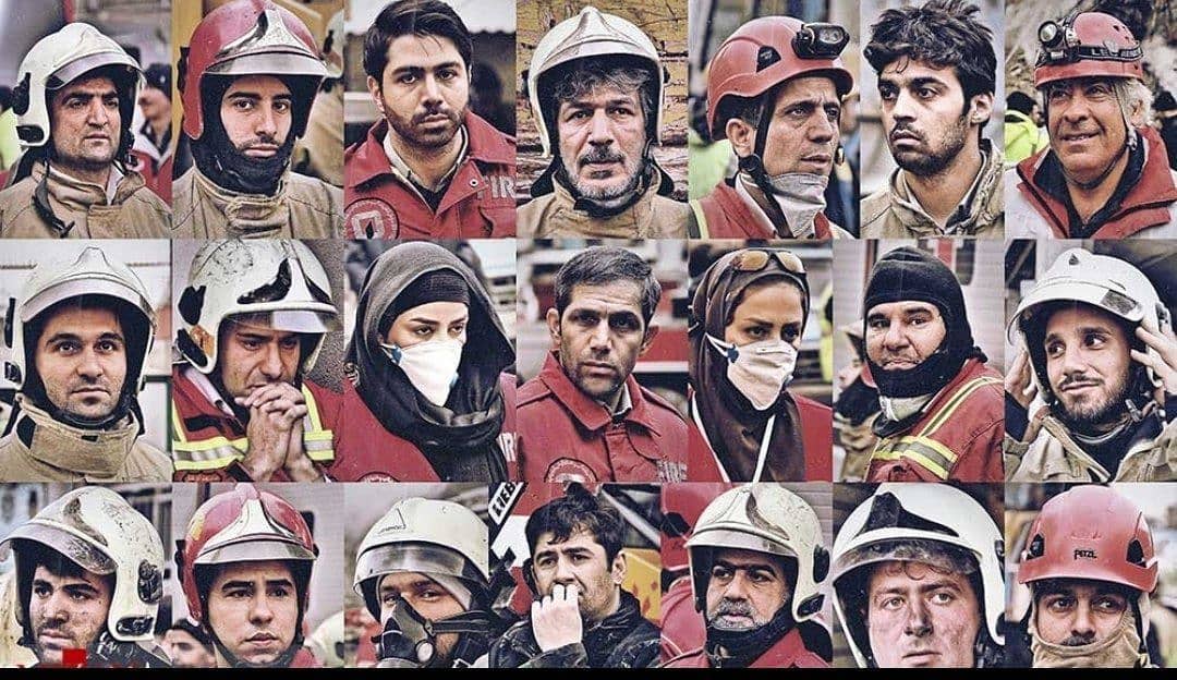 ساختمان پلاسکو، ۴سال پیش در چنین روزی فروریخت!روح شهدای آتش نشانی که حقوق نجومی نداشتند اما غیرت نجومی داشتند..روحشان...