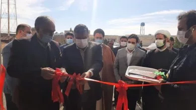 افتتاح سالن ورزشی و کارگاه اشتغالزایی در مرکز درمانی اخوان به مناسبت دهه مبارک فجر