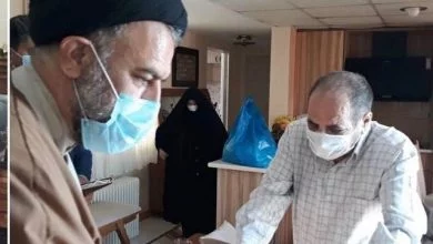 بازدید از منزل خانواده های دارای دو معلول در شهرستان ملارد