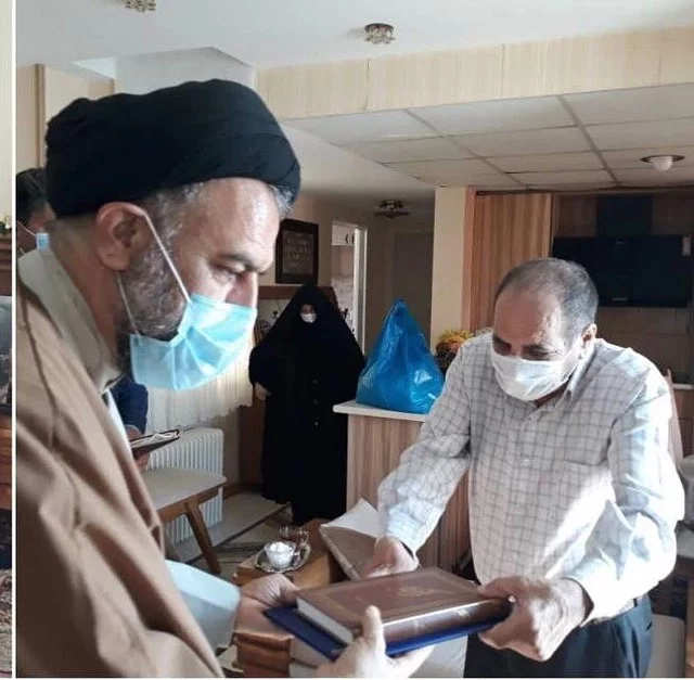 بازدید از منزل خانواده های دارای دو معلول در شهرستان ملارد