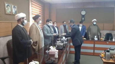 تقدیر از روسای بانک های بخش صفادشت