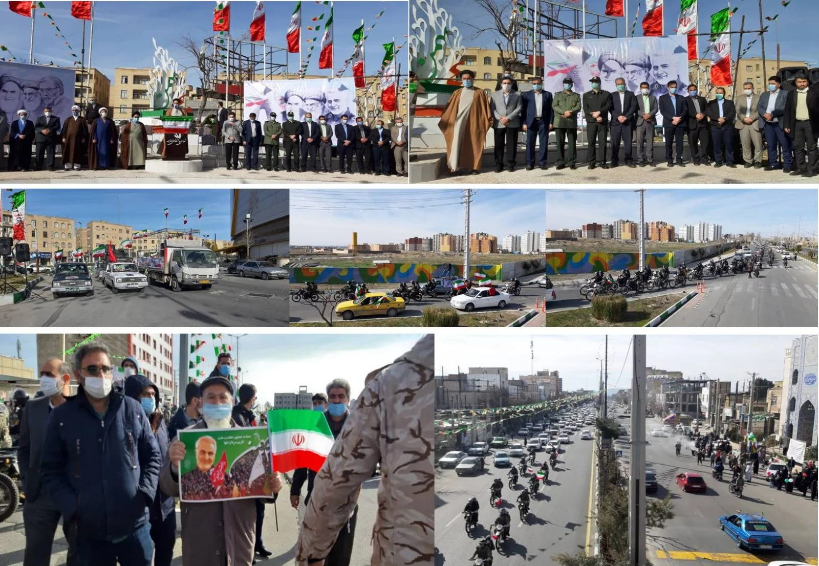 خلق حماسه ای دیگر در روز پیروزی انقلاب اسلامی در شهرستان ملارد