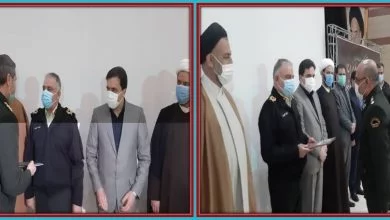 سرهنگ خدایی بعنوان فرماندهی نیروی انتظامی شهرستان ملارد معرفی گردید