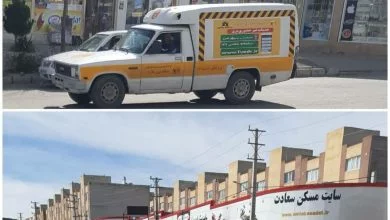 قطع برق های غیر مجاز شهرک مهر صفادشت توسط مامورین اداره برق ملارد