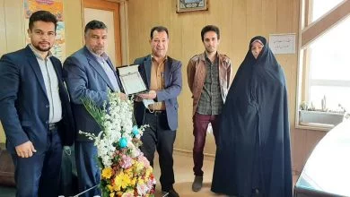 دیدار دهیار و اعضای شورای اسلامی ارغش آباد با شهردار محترم صفادشت بمناسبت روز شهردار و تقدیر از ایشان بابت احداث مدرسه ه...