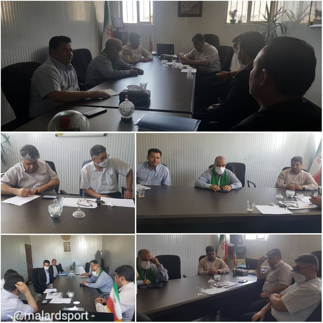 حضور قاسم نژاد معاون محترم مدیر کل در محل اداره ورزش و جوانان ملارد