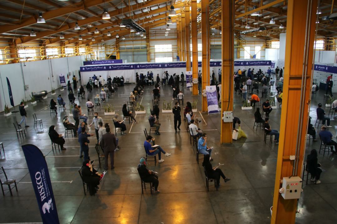 پایان مرحله اول واکسیناسیون بزرگترین شهرک غیردولتی صنعتی کشور در مجتمع صنعتی رایزکو