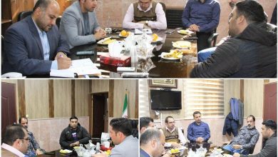 تشکیل جلسه راه اندازی کُشتی در سالن های ورزشی صفادشت