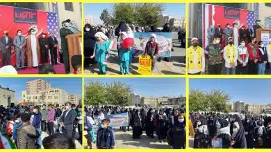 مراسم گرامیداشت یوم الله 13 آبان، روز تسخیرلانه جاسوسی توسط دانشجویان وپاسداشت شهدای دانش آموزی