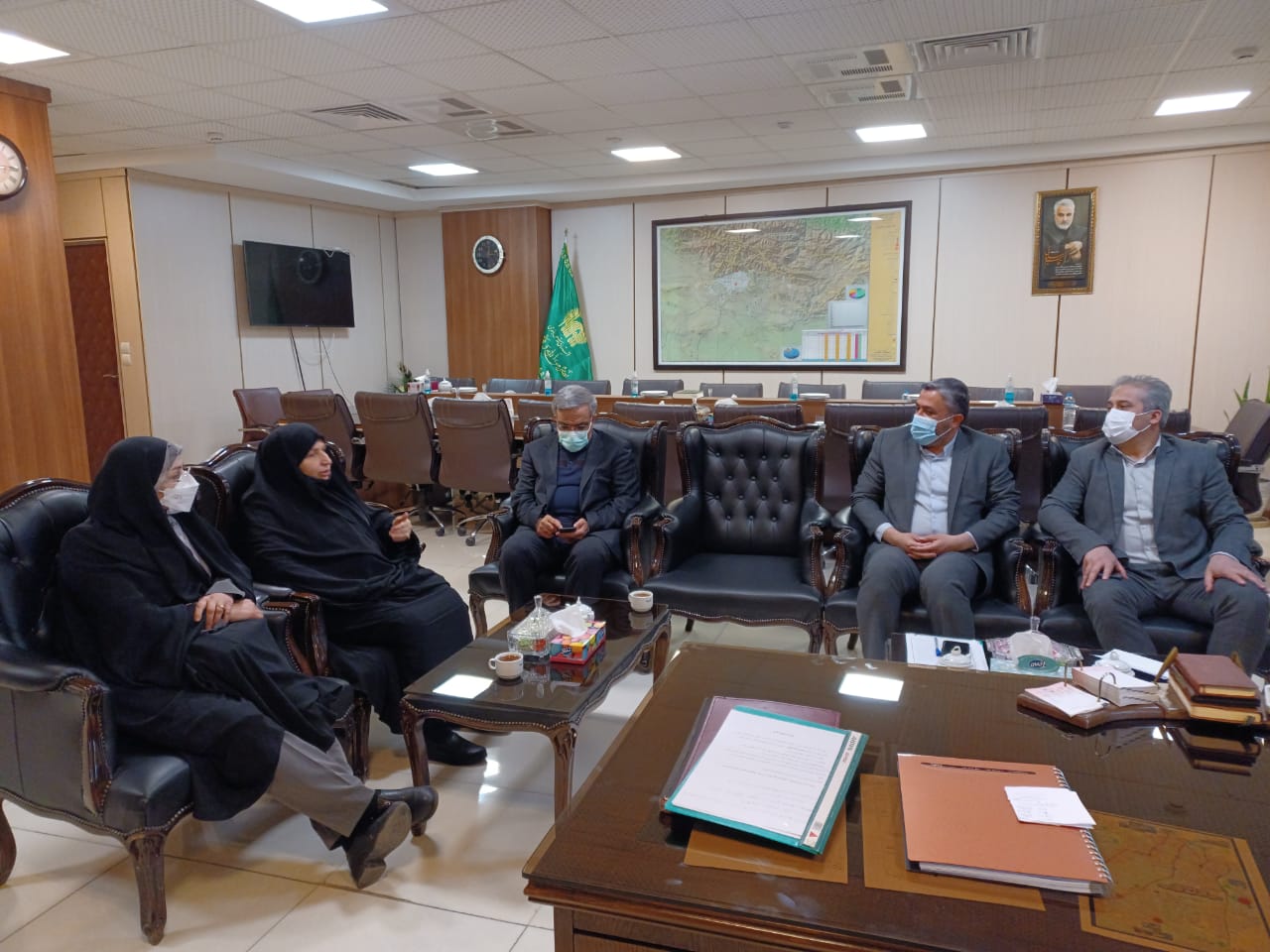 دیدار با فرماندار