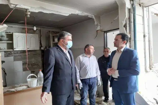 انفجار گاز در ملارد