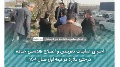 عملیات تعریض و اصلاح هندسی جاده درختی ملارد در نیمه اول سال اجرایی می شود