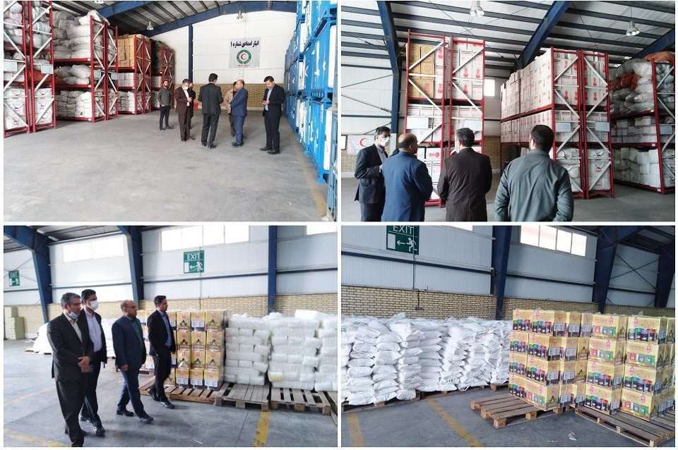 بازدید مدیریت شهری از محل جمع آوری کمک های مؤمنانه معیشتی ویژه خانواده های عزتمند