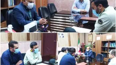 دیدار و جلسه رئیس پلیس فتا شهرستان ملارد با شورای اسلامی صفادشت