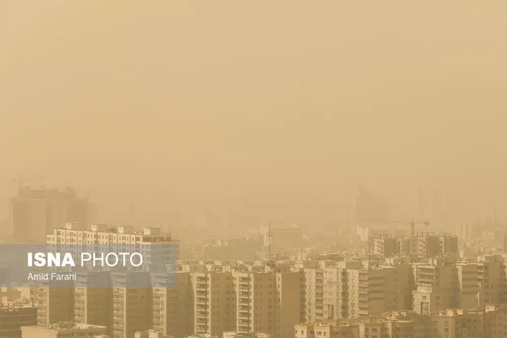 کاهش دید و کیفیت هوای تهران تا فردا