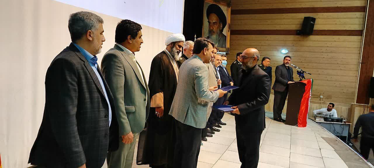 تجلیل از سرهنگ منصور خدایی