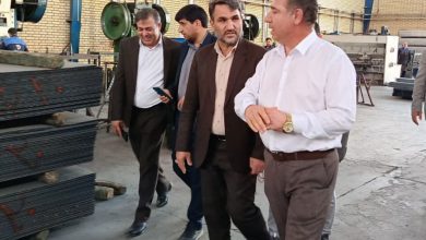 بازدید سرپرست فرمانداری شهرستان ملارد از دو واحد صنعتی
