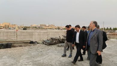 بازدید سرپرست فرمانداری ملارد از محل احداث مخزن ۱۰ هزار مترمکعبی آب شرب سه بانده مارلیک