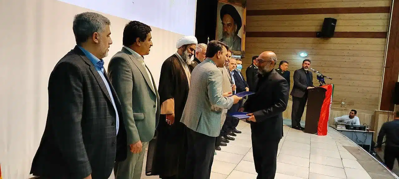 تجلیل از سرهنگ منصور خدایی