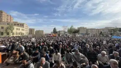 شکوه بندگی در اقامه نماز عید فطر ملارد