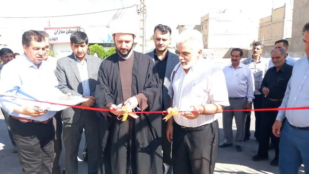 افتتاح پارک محله روستای یوسف‌ آباد قوام بخش صفادشت