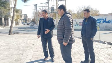 بازدید بخشدار مرکزی ملارد از پروژه‌های سنگ فرش و آسفالت