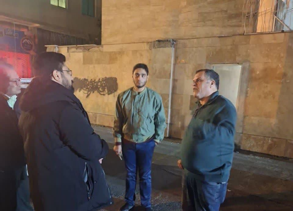 بازدید سرزده نماینده دادستان ملارد از گرمخانه موقت