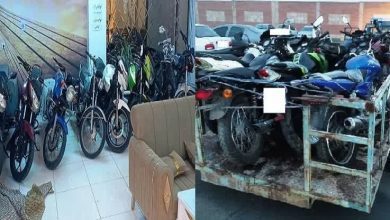 کشف ۱۰ دستگاه موتورسیکلت سرقتی در ملارد