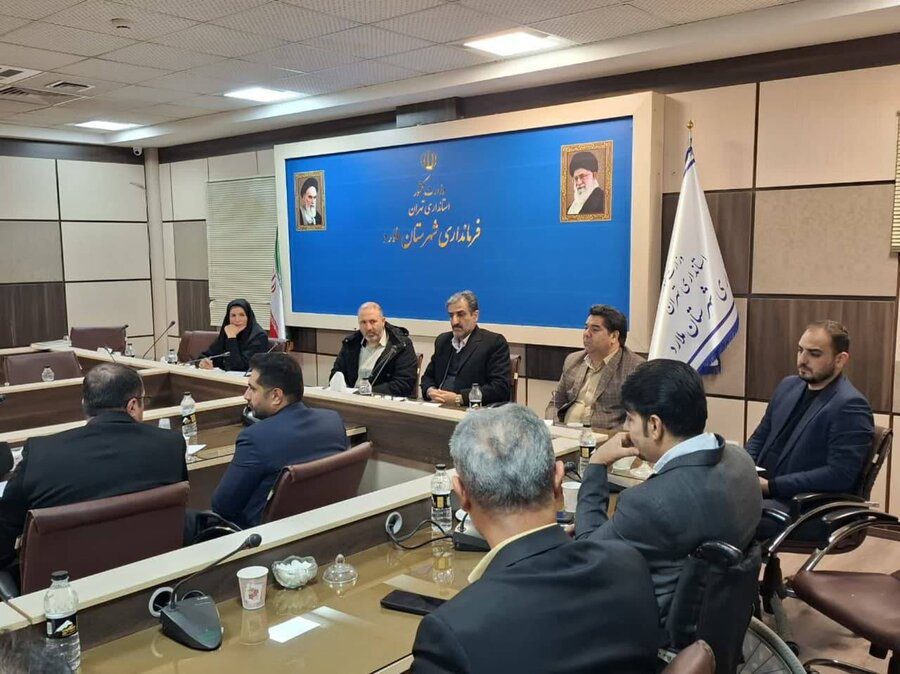 برگزاری شورای مناسب سازی اداره بهزیستی ملارد