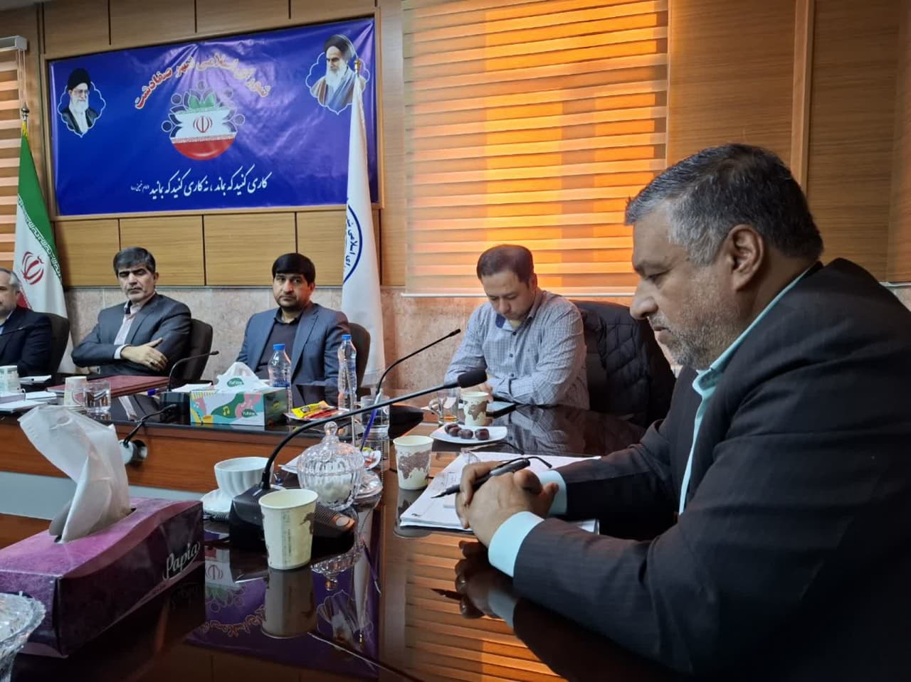 حضور سرپرست فرمانداری ملارد در جلسه علنی شورای شهر صفادشت-