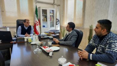 دیدار سرپرست اداره ورزش و جوانان با رئیس هیات ورزش کارگری و مدیرعامل شهرک صنعتی غیردولتی صفادشت