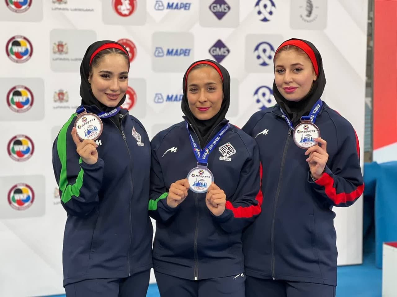 کسب مدال برنز دختران کاتارو ملاردی در لیگ جهانی