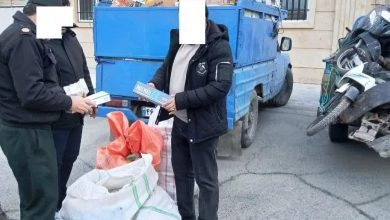 کشف ۱۰ میلیارد دخانیات قاچاق در صفادشت