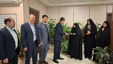 آیین تکریم و معارفه مسئول امور بانوان فرمانداری شهرستان ملارد