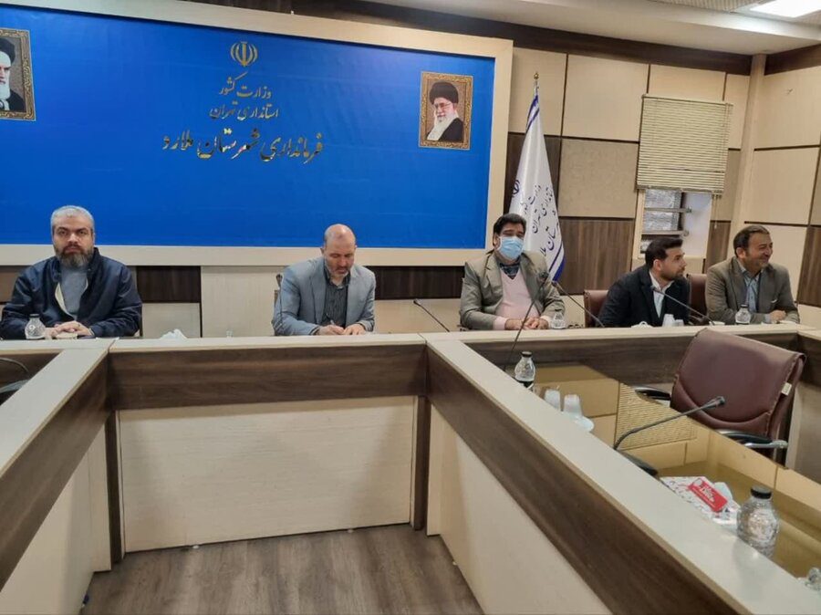 برگزاری شورای سالمندی اداره بهزیستی ملارد