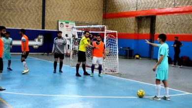 برگزاری مسابقات فوتسال پایگاه های بسیج در شهرک امید