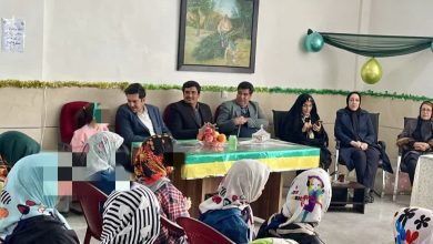 جشن نیمه شعبان در کنار دختران بی‌سرپرست ملاردی