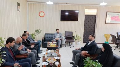 دیدار اعضای شورای اسلامی شهر ملارد با بخشدار جدید مرکزی ملارد