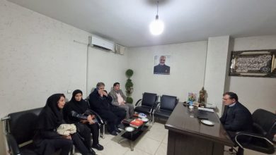 دیدار مسئولین بهزیستی با نماینده مجلس شورای اسلامی