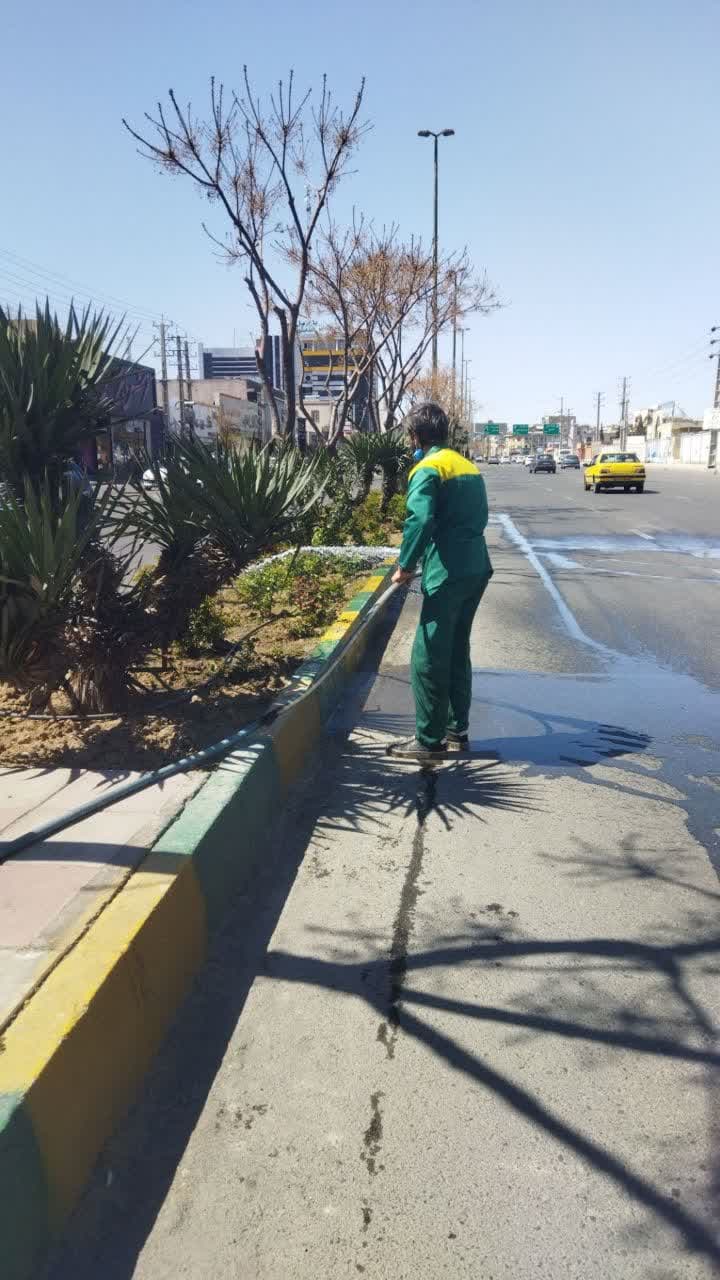 آبیاری فضای سبز ملارد