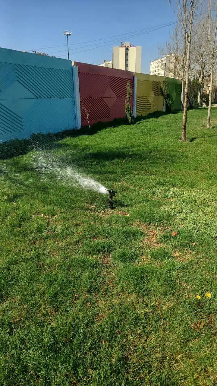 آبیاری فضای سبز ملارد