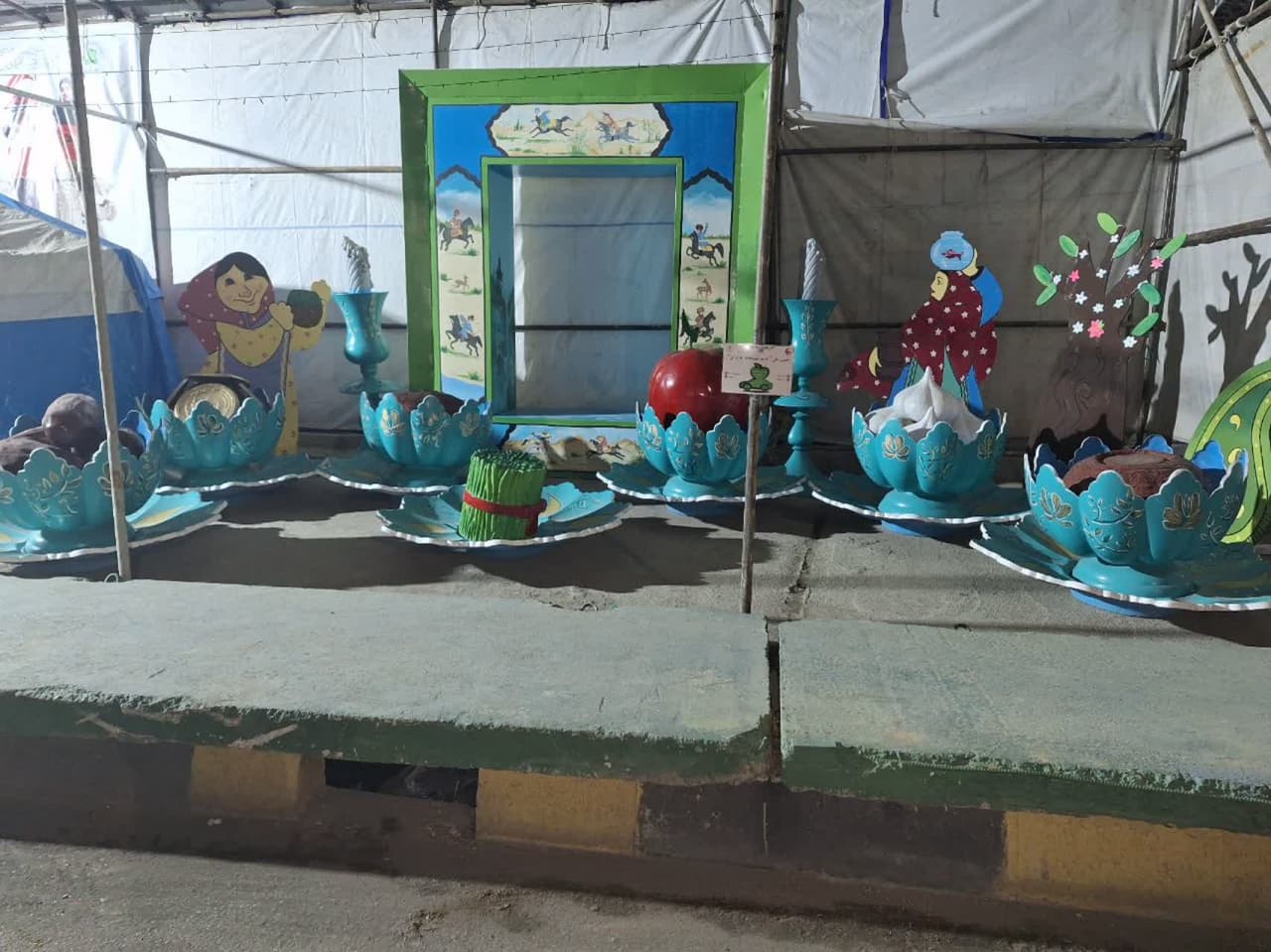 زیباسازی سازمان سیما منظر و فضای سبز شهری شهرداری ملارد