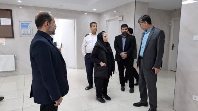 بازدید سرزده سرپرست فرمانداری ملارد از درمانگاه حضرت ابوالفضل علیه السلام سرآسیاب